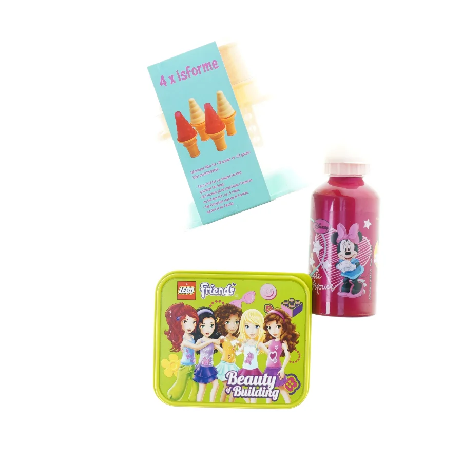 Diverse nyt tilbehør til børn med bla. Lego friends og Disney