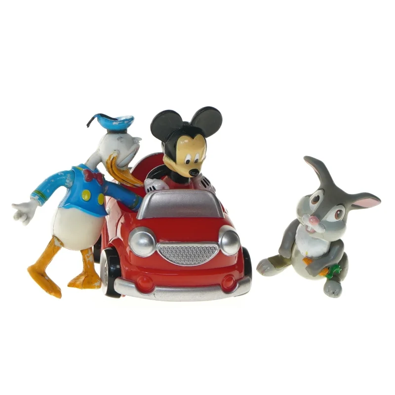 Vintage Disney figur sæt fra Disney (str. 9,5 cm)