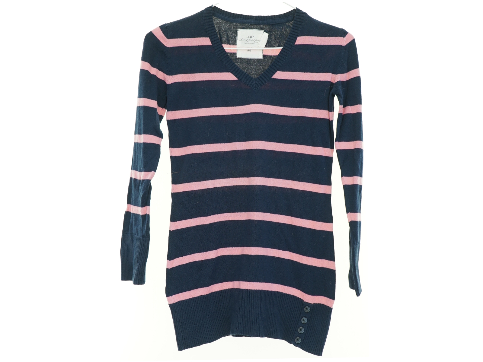 strikBluse fra H&M (str. 152 cm)