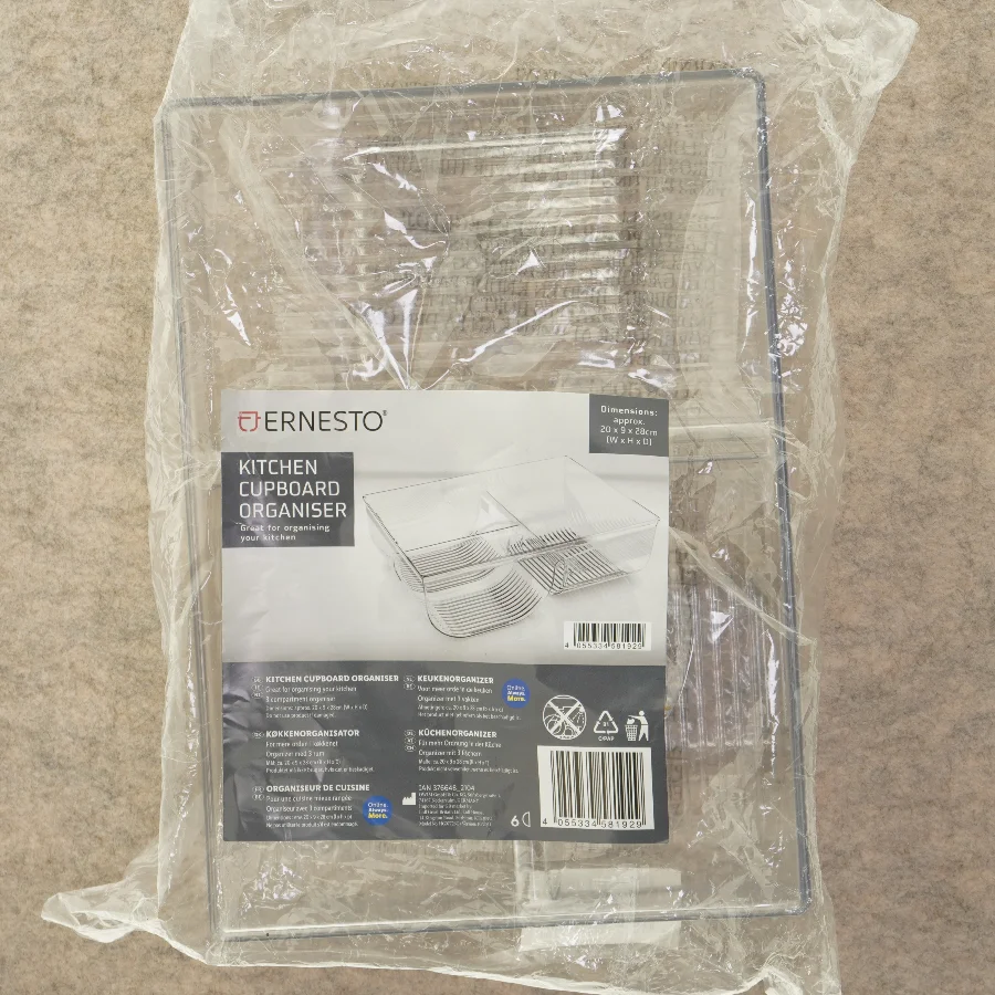 Ny Køkken skabs organisator fra Ernesto (str. 20 x 9 x 28 cm)