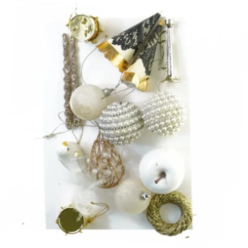 Julepynt 15 stk royal copenhagen og blandet vintage bla Royal Copenhagen  og royal copenhagen (str. 20 cm)