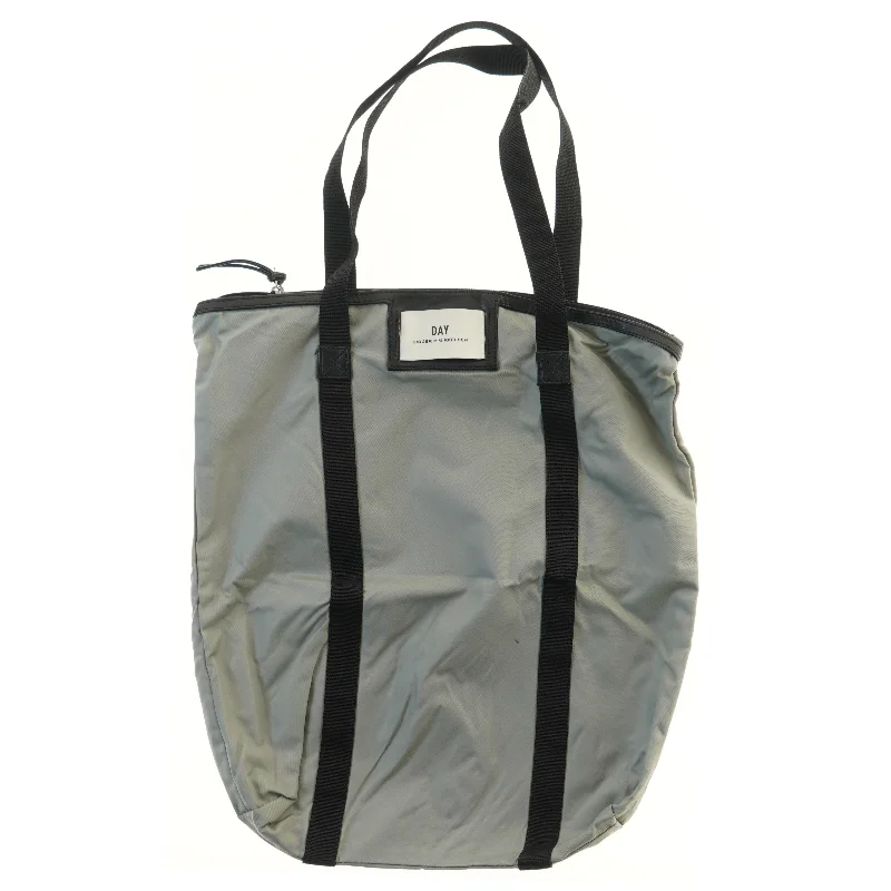 Grå tote / taske med logo fra DAY (str. 47x41 cm)