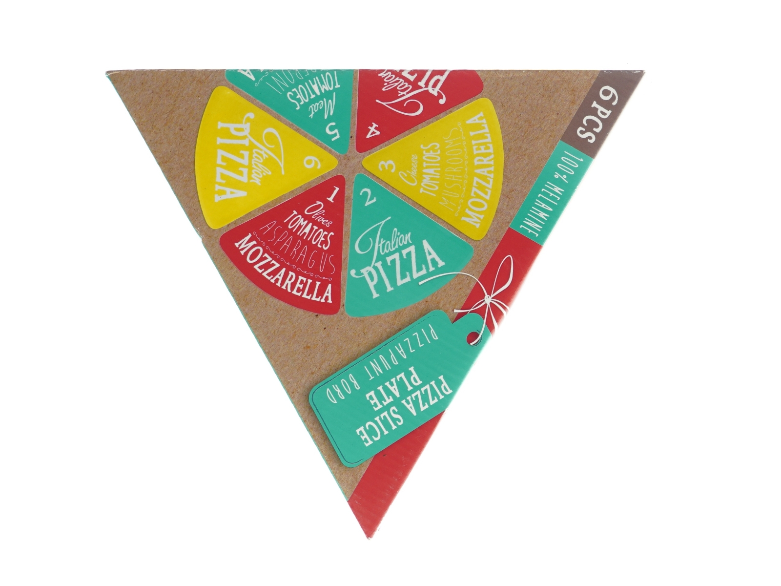 nye Pizza slice plate (str. 23 x 22cm)