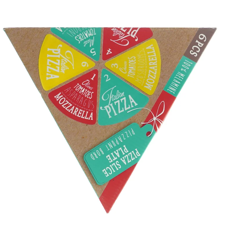 nye Pizza slice plate (str. 23 x 22cm)