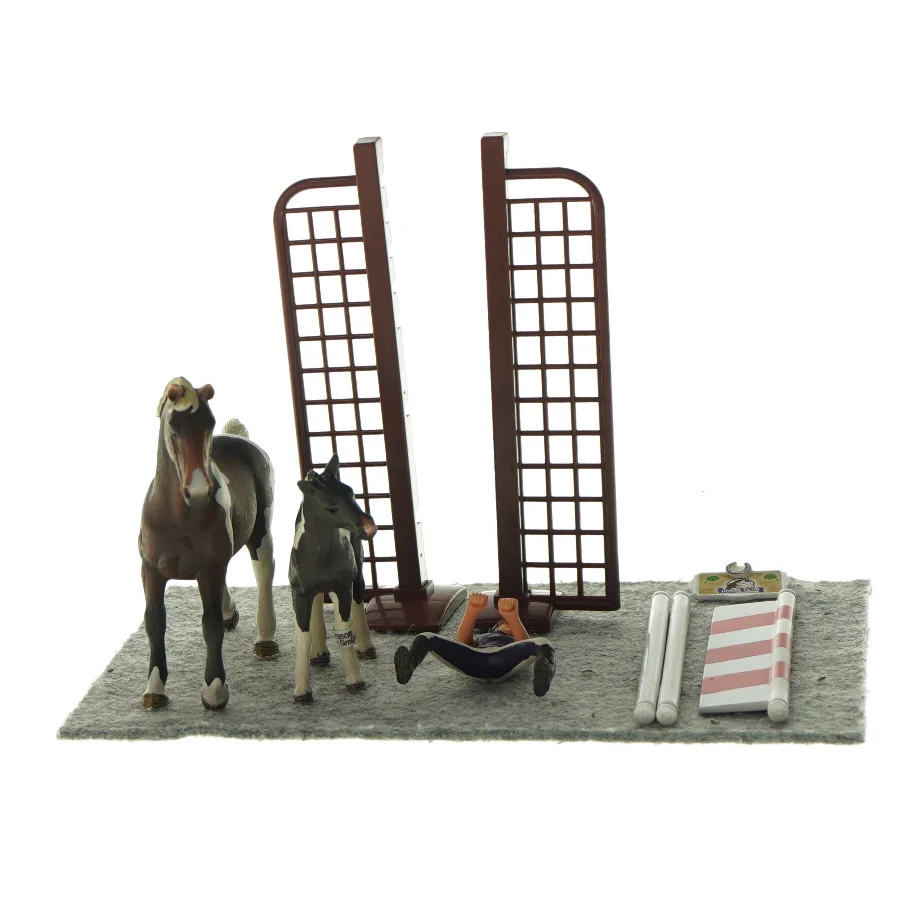 schleich Sæt med hesteudstyr