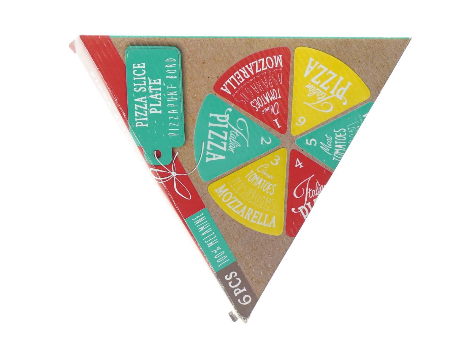 nye Pizza slice plate (str. 23 x 22cm)