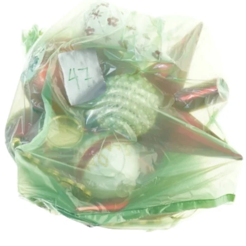 Retro og vintage Julepynt, 14 julekugler mm (str. 21 cm)