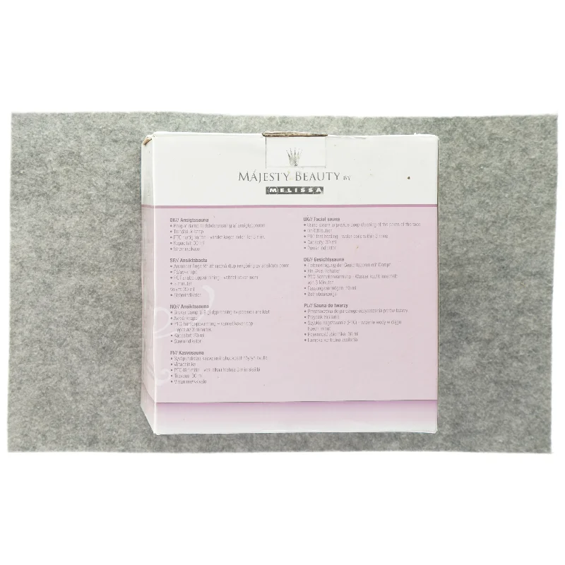 ubrugt ny Ansigt sauna fra Máhesty beauty by Melissa (str. 20 x 16 x 20cm)