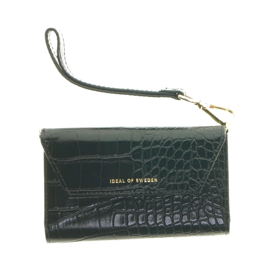Ideal of Sweden ubrugt Sort pung og mobilcover fra IDEAL OF SWEDEN (str. 14x9 cm)