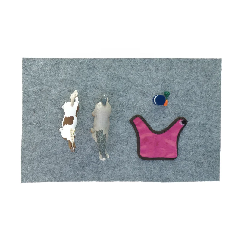 nye schleich Heste,  sæt med dækken (str. 9 x 3 1 11 Og 13 x 3 x 10)