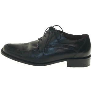 Herresko i læder, størrelse 43 fra Bonett (str. 43 )