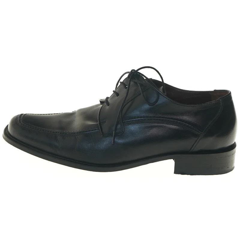 Herresko i læder, størrelse 43 fra Bonett (str. 43 )