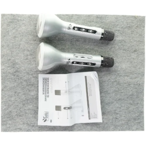 2 Karaoke mikrofoner (str. 22 x 8cm)