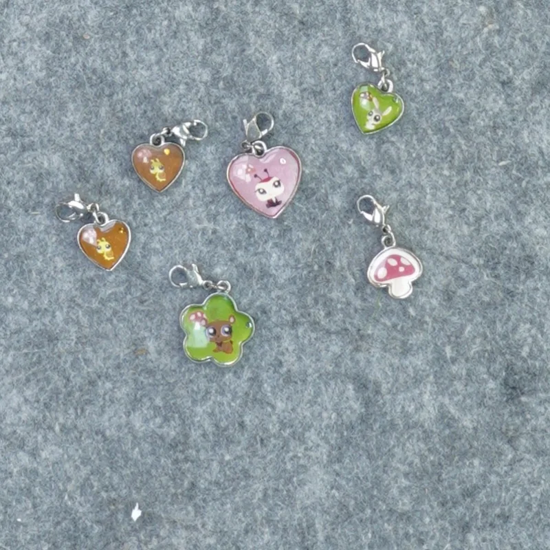 Vedhæng til nøgleringe, halskæder eller andet med little petshop