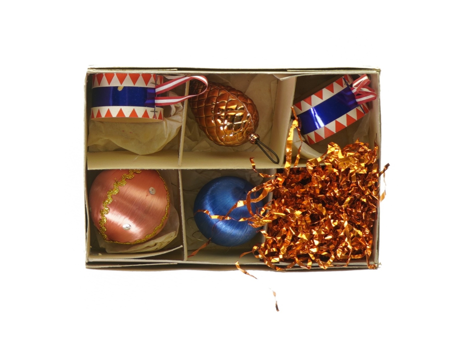 Julepynt, julekugler (str. 20 x 8 cm)