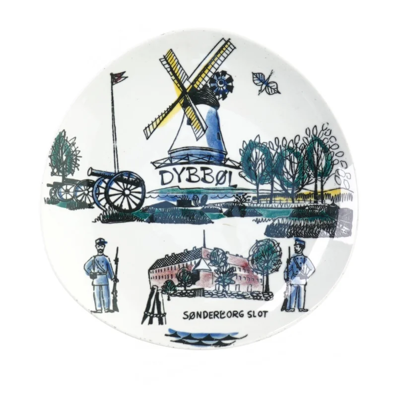 platte med motiv (str. 15 cm)