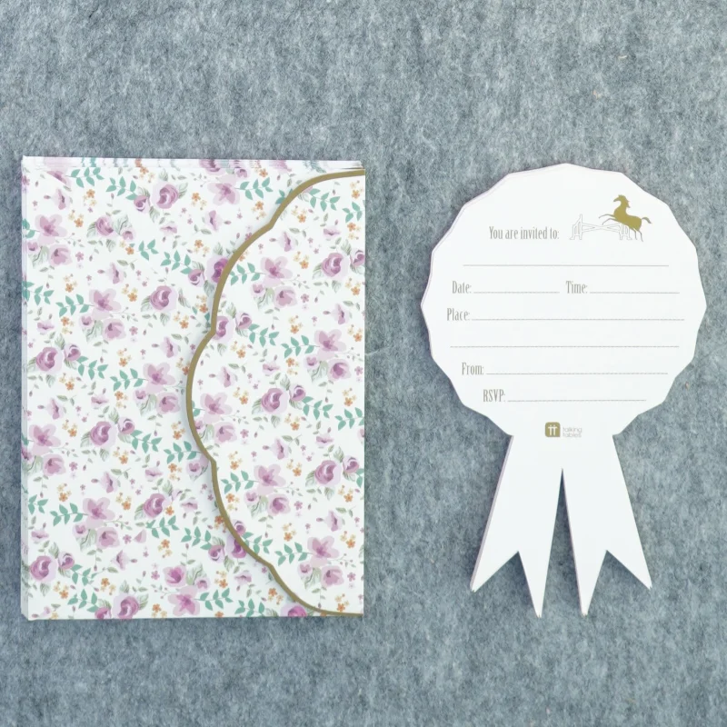 Invitationer til fest fra Talking Tables (str. 17 x 13 cm)