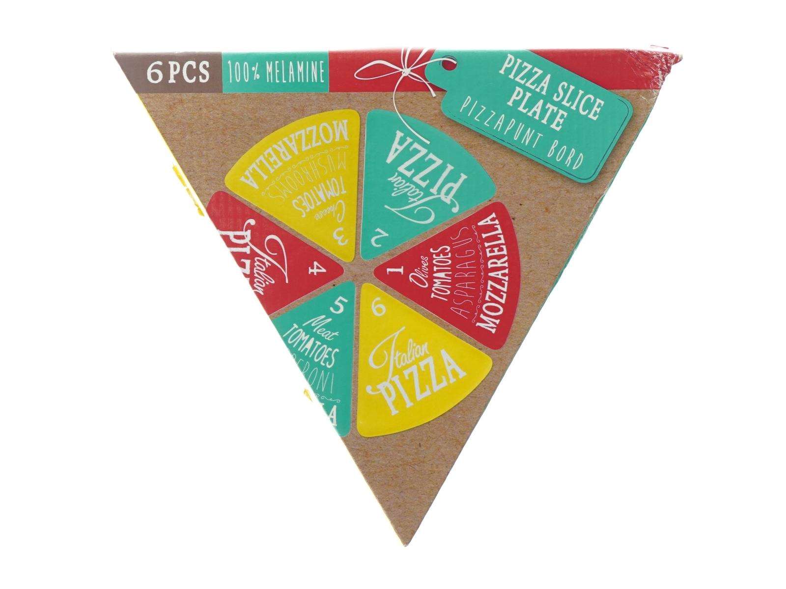 nye Pizza slice plate (str. 23 x 22cm)