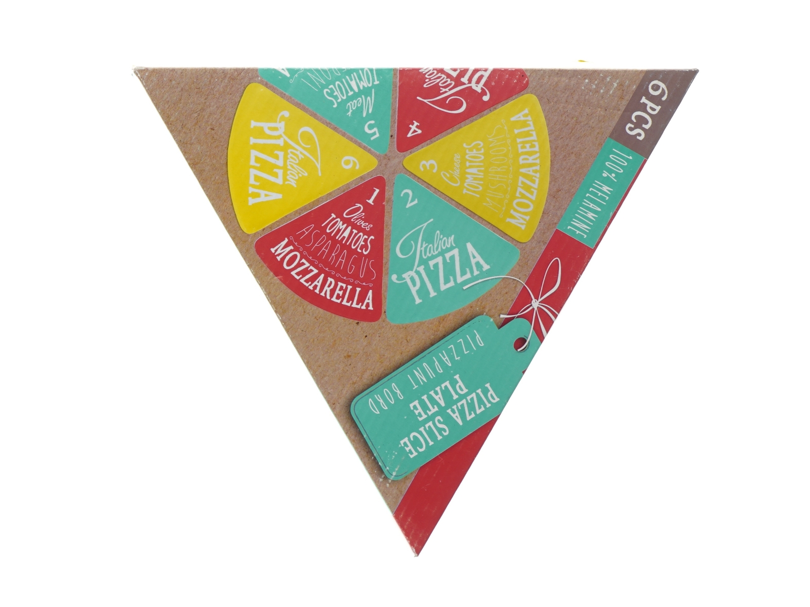 nye Pizza slice plate (str. 23 x 22cm)
