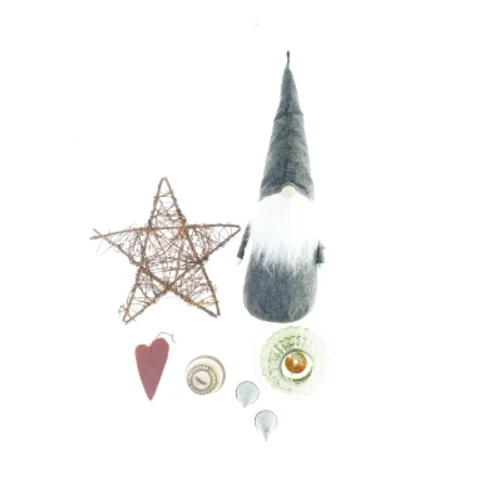 Blandet stort og flot julepynt 