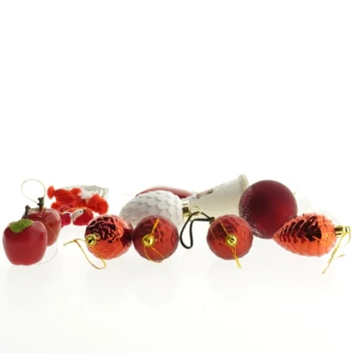 Vintage og retro blandet Julepynt 15 stk (str. Blandede størrelser)