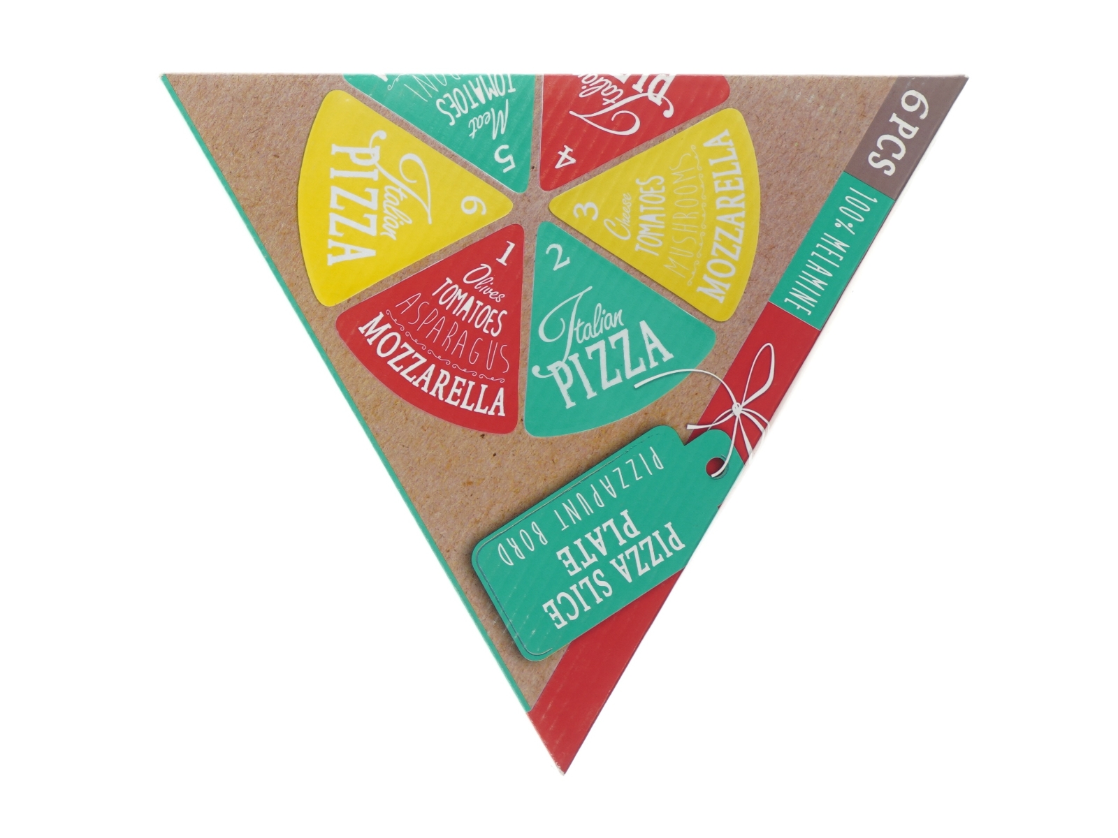 nye Pizza slice plate (str. 23 x 22cm)
