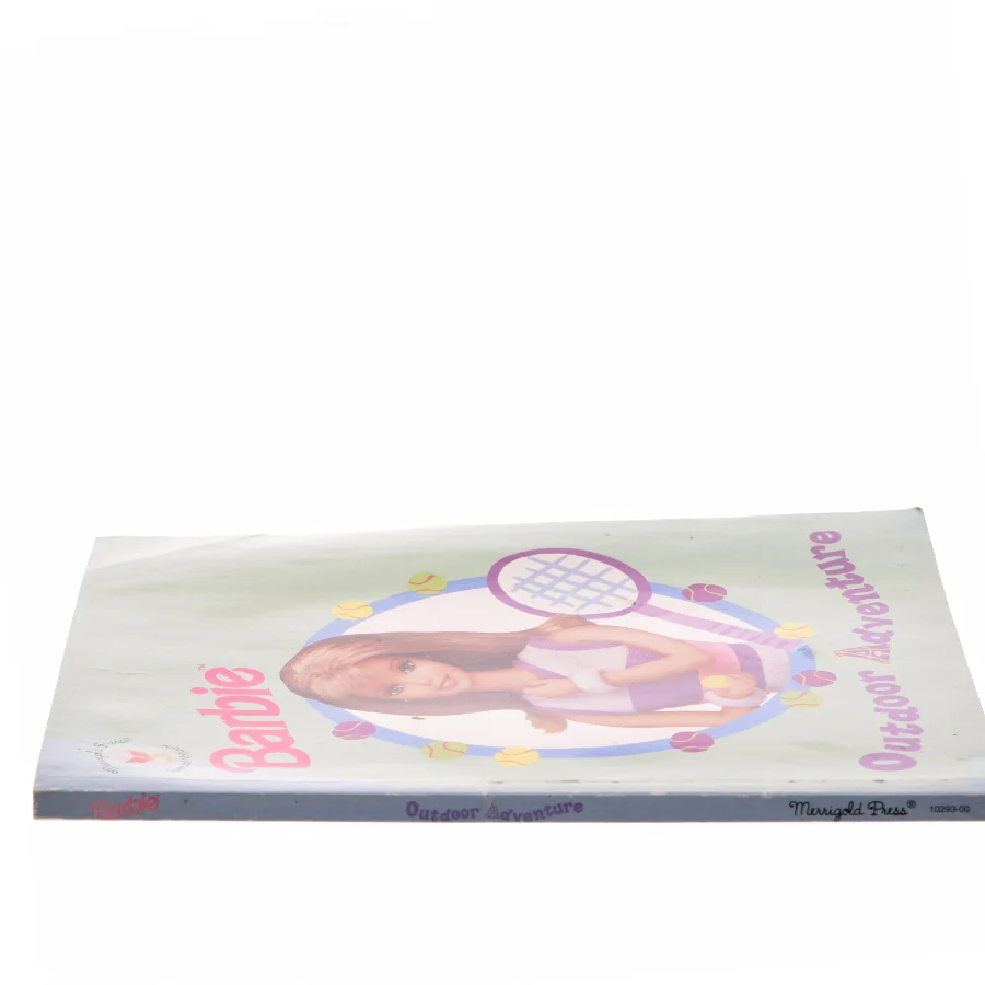 Vintage tegnebog med Barbie, købt i USA for ca 30 år siden: Barbie Outdoor Adventure (Bog)