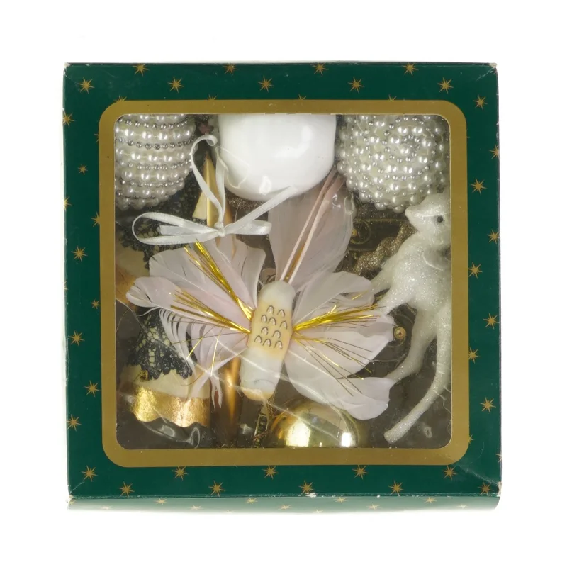 Vintage Julepynt, royal copenhagen  julekugler (str. 20 x 6 cm)