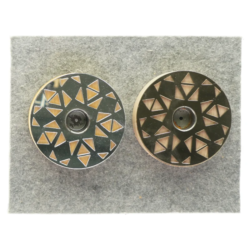 Lysestager 2 stk. fra Geostar (str. 4 x 10cm)