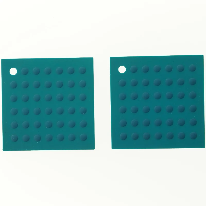 Grydelapper i silicone (str. 17 x 17 cm)