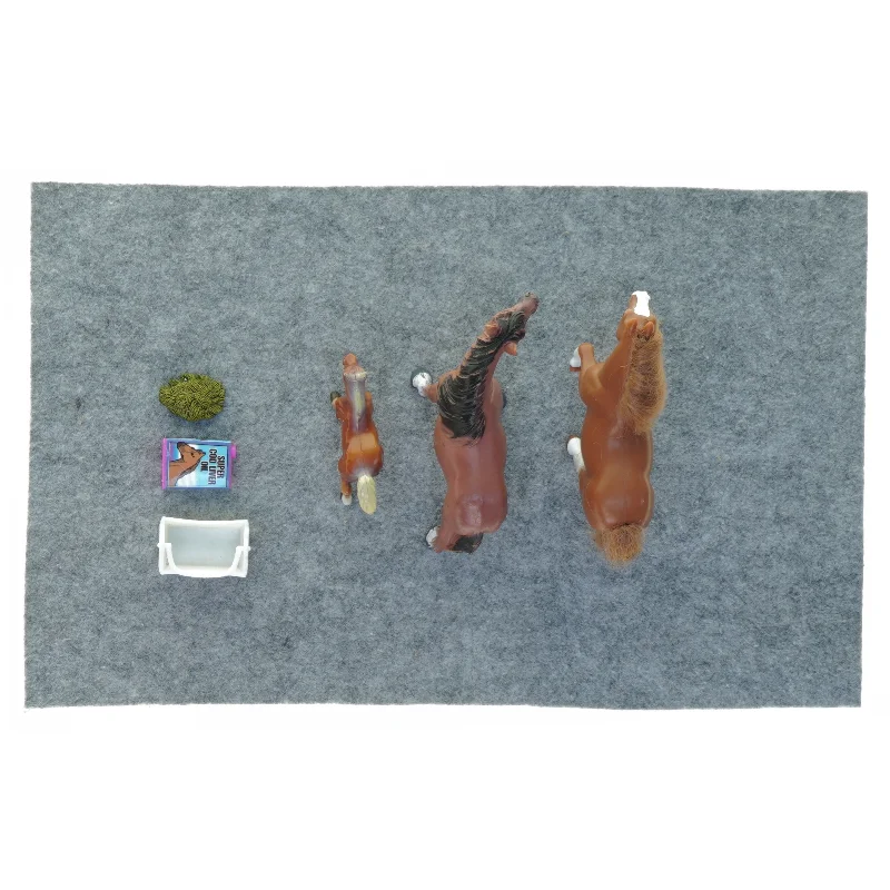 schleich Hestesæt (str. 14 eks 3 1 12 Og 14 x 5 x 10 Og 7 x 3 x 5 4)