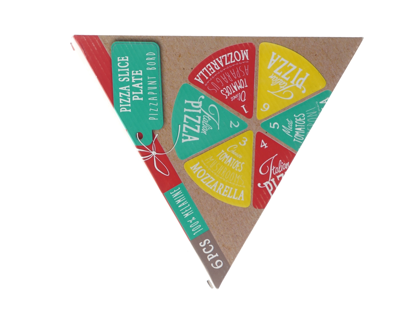 nye Pizza slice plate (str. 23 x 22cm)