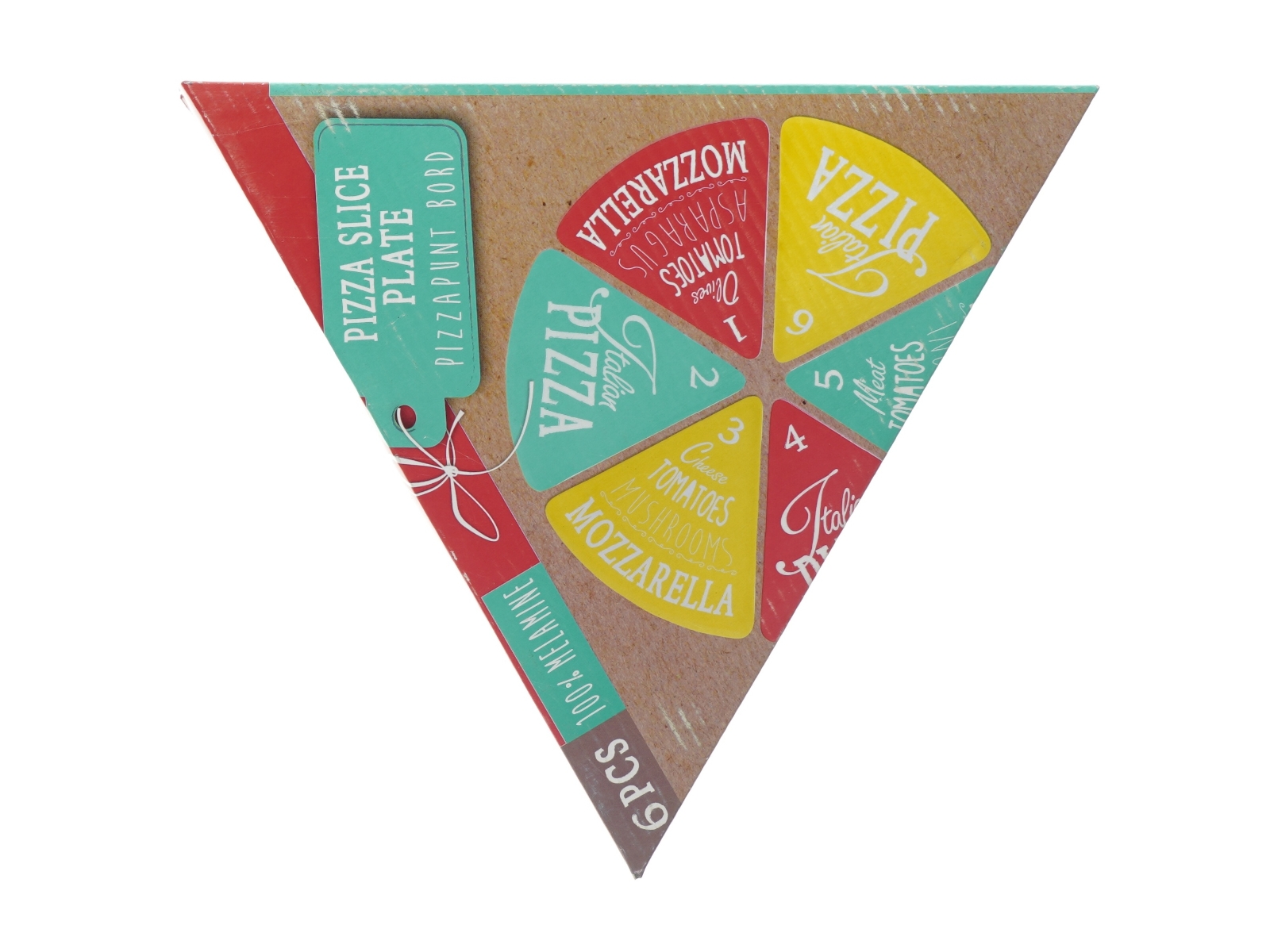 nye Pizza slice plate (str. 23 x 22cm)