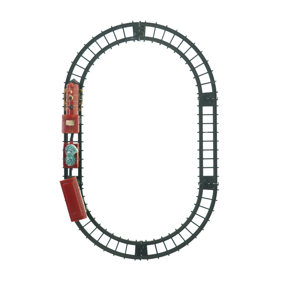 Juletog til julelandskab (str. 40 x 26 cm 23 x 3 cm)