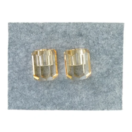 2 stks som nye Nordic lysestager (str. 5 cm)