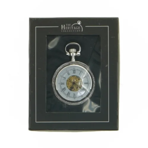 Lommeur med etui (str. Ø 5 cm)