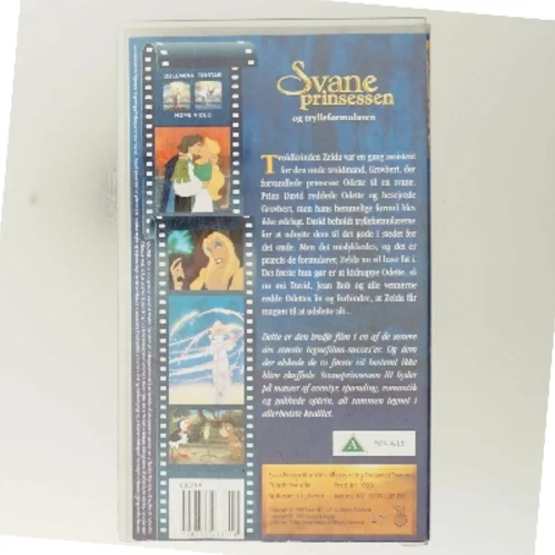 Svaneprinsessen og trylleformularen (DVD)