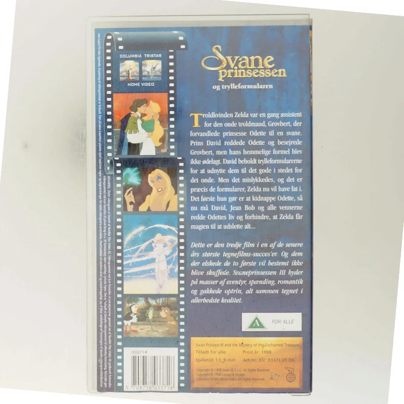 Svaneprinsessen og trylleformularen (DVD)