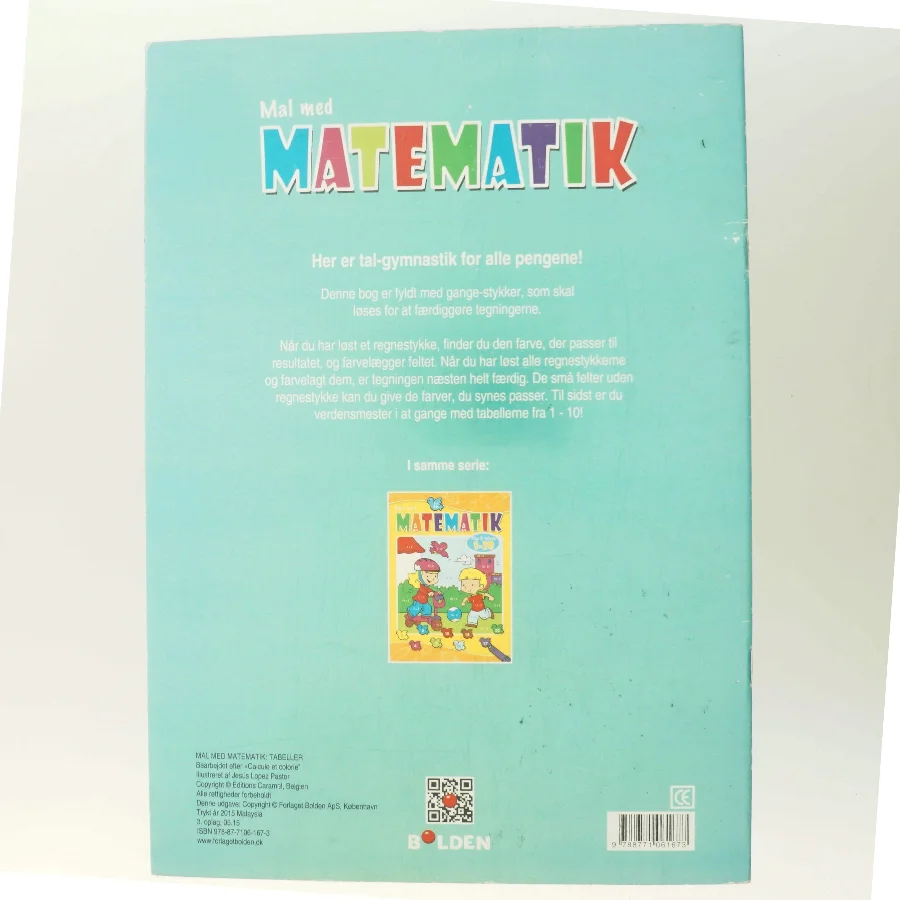 Mal med matematik: tabeller af Ikke angivet (Bog)
