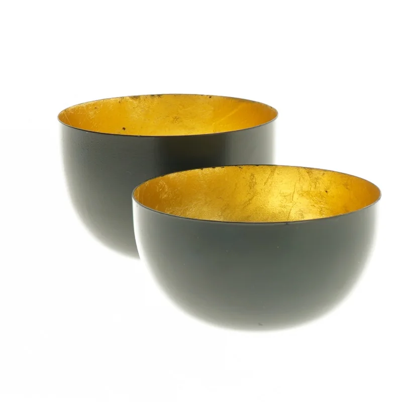 Håndlavede skåle fra Christiania (str. Ø 9x5,5 og Ø 9x5 cm)