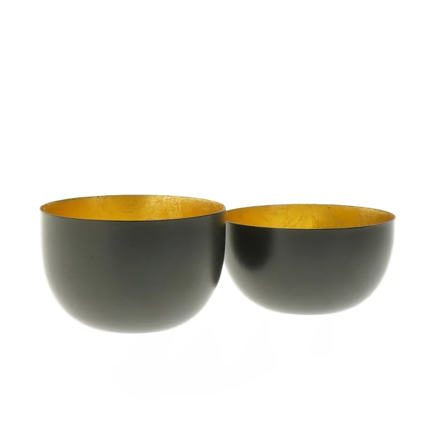 Håndlavede skåle fra Christiania (str. Ø 9x5,5 og Ø 9x5 cm)