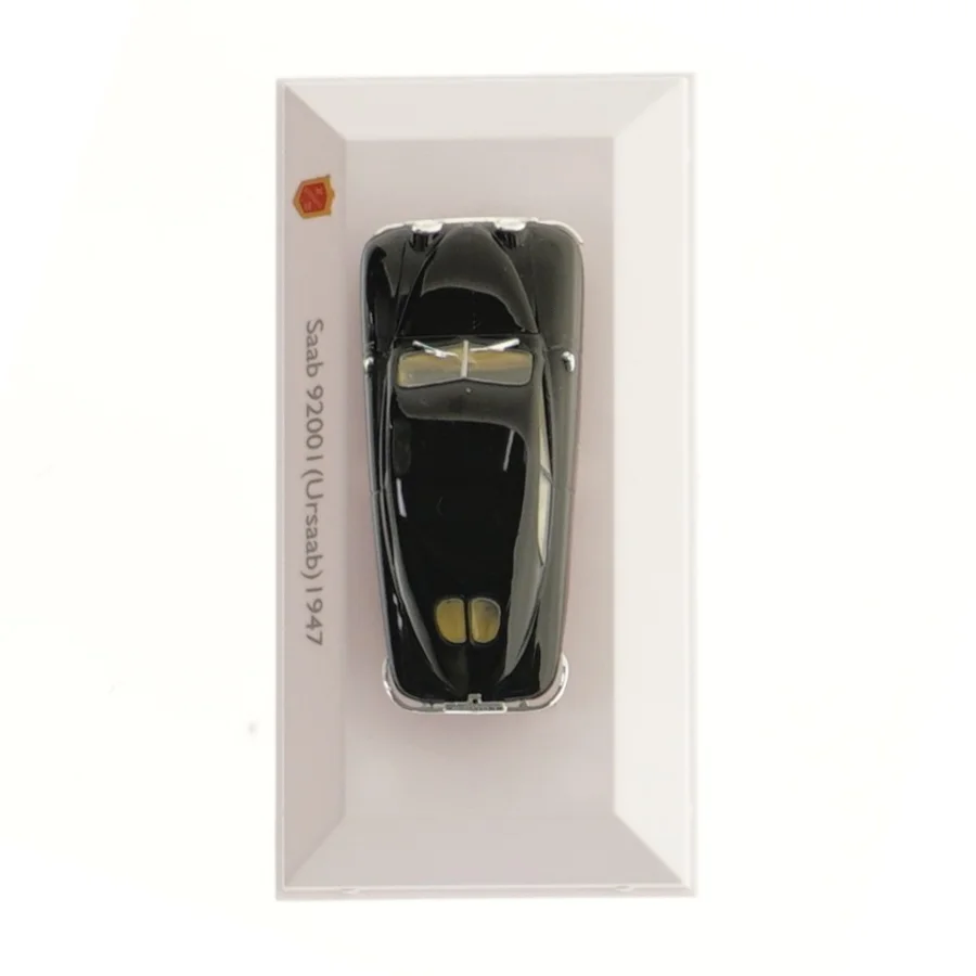 Modelbil Saab 92001 Ursaab 1947 fra Ursaab (str. 15x8 cm)