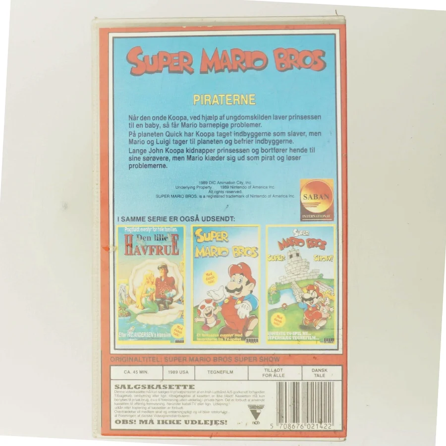 Super Mario Bros: Piraterne (DVD)