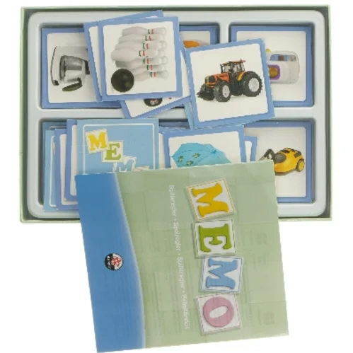 Memo spil fra Danspil (str. 24x16,5 cm)