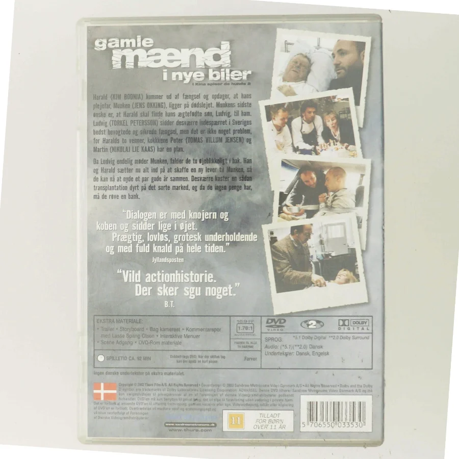 Gamle Mænd I Nye Biler med Kim Bodnia (DVD)