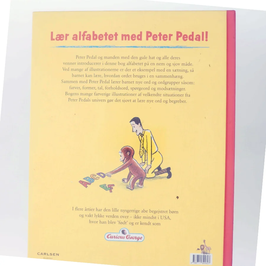 Peter Pedals alfabetbog af H. A. Rey (Bog)