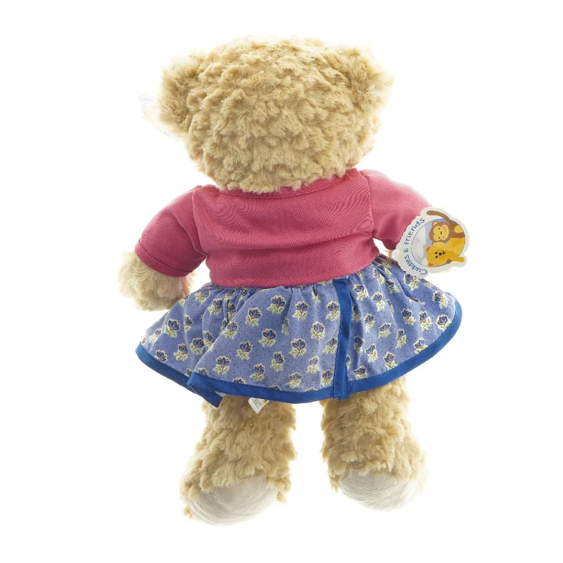 Teddy bear med danseoutfit (str. 41 cm)