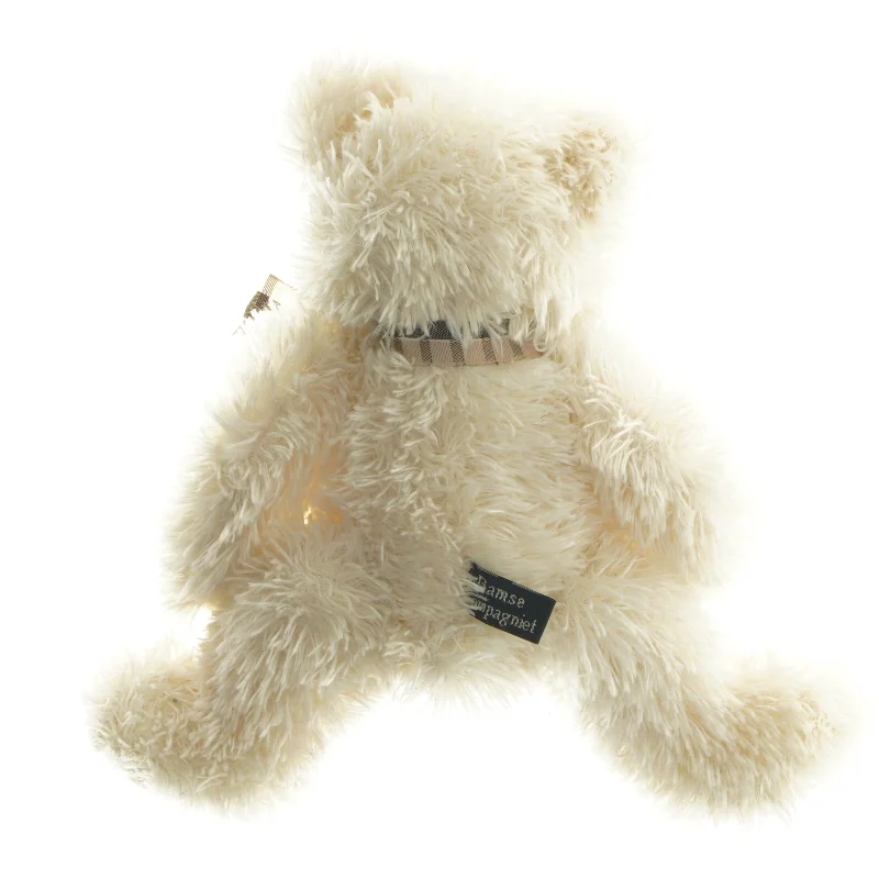 Bamse med sløjfe (str. 27 cm)