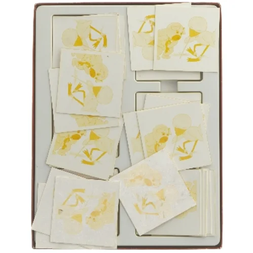 Bamse & Kylling vendespil fra Danspil (str. 27,5x21 cm)