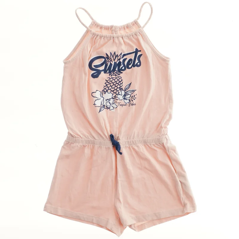 Sommerdragt med tropisk print fra Pepperts (str. 140)